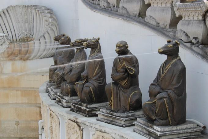 圓明園真實圖片，歷史與藝術的再現，圓明園真實圖片，歷史與藝術的交相輝映