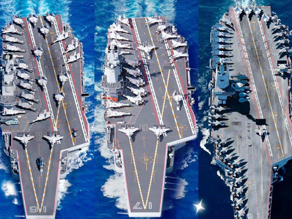 中國的三艘航母,探索與解析,中國三艘航母,深度探索與解析